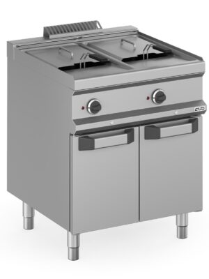 Freidora Eléctrica 2 cubas 13+13  Litros 18 kW MFRE77A MAGISTRA PLUS 700