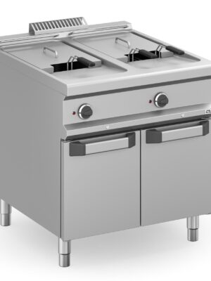 Freidora Eléctrica 2 cubas 18+18  Litros 32 kW MFRE98A MAGISTRA PLUS 900