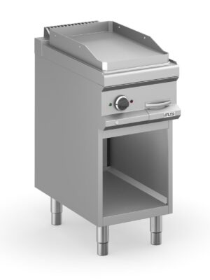 Frytop Eléctrico 40 cm Placa Lisa Acero Rectificado con Mueble MFTE74AL MAGISTRA PLUS 700