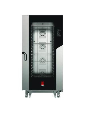 Horno eléctrico convección MILLENIAL BLACK MASK Gastronomía 20 bandejas GN1/1 MKF2011BM Línea Padova