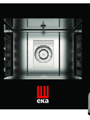 Horno eléctrico convección MILLENIAL BLACK MASK Pastelería/Panadería 4 bandejas 600x400 mm MKF464BM Línea Padova