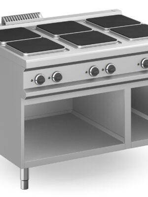 Cocina Eléctrica 6 zonas Cuadradas con Mueble MPQ912A MAGISTRA PLUS 900