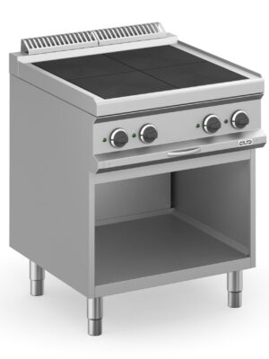 Cocina Eléctrica 4 zonas Cuadradas Rebajadas con Mueble MPQR77A MAGISTRA PLUS 700