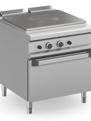 Cocina de Plancha Radiante a Gas 80 cm con Horno a Gas MTPG98FG MAGISTRA PLUS 900