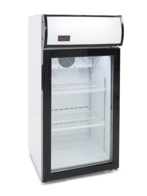 Armario Expositor Refrigerado 80 litros Subcero Puerta de Vidrio de 470X465X955h mm PEKIN SZ80L