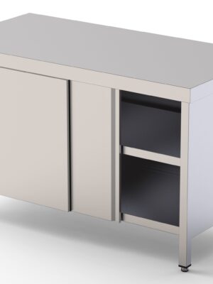 Estante Adicional Acero Inoxidable Para Mesa De Trabajo Fondo 600 Con Longitud De Mesa 600 mm WTA600600AS